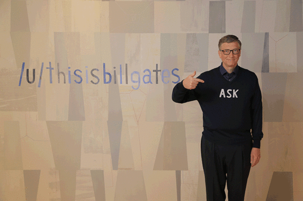 Bill Gates tells Reddit about